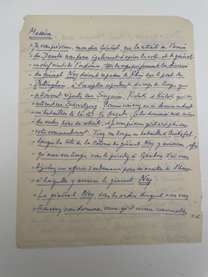 Letter dated 16 Germinal an VII (April 6,...