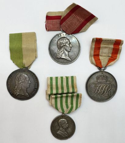 Interesting set of four Austrian decorations:...