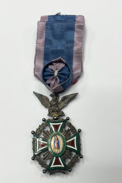 Beautiful Mexican medal, order of Our Lady...