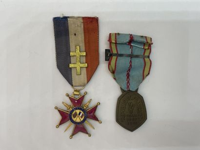 Lot of three WWII-era British decorations...