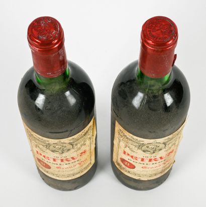 2 PETRUS 1979 Pomerol bottles (Very slightly...