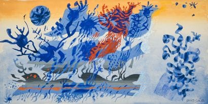 Marc SAINT-SAENS (1903-1973)
Biologia
Gouache...