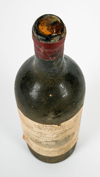 1 bottle CHÂTEAU PONTET CANET 1946 1er GC...