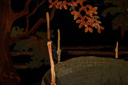 THANH LÊ'S WORKSHOP
Work in the rice fields
Lacquer...