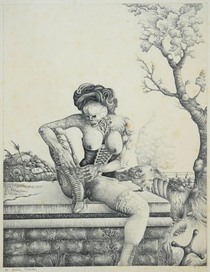Jacques ROUX (born 1953)
The last mistress
Graphite...