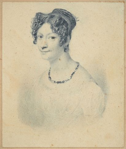 FRENCH SCHOOL, 19th century
Portrait of Madame...
