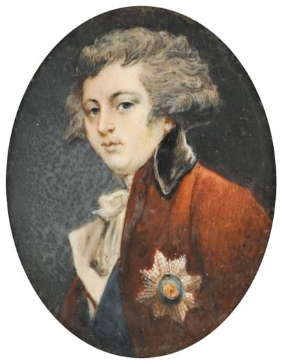 EIGHTEENTH CENTURY SCHOOL 
Miniature portrait...