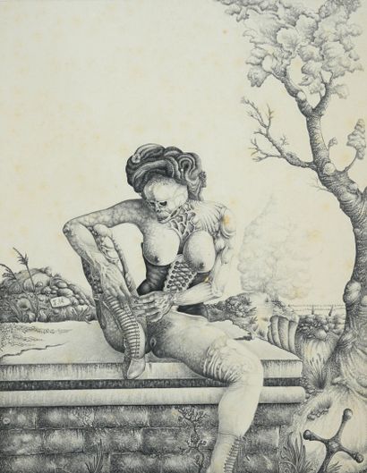 Jacques ROUX (born 1953)
The last mistress
Graphite...