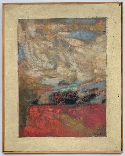 Xavier KREBS (1923-2013)
Untitled
Oil on...