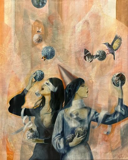 Jean-Baptiste VALADIÉ (1933)
The Jugglers
Oil...