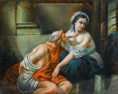 After Louis Jean François LAGRENEE
Roman...