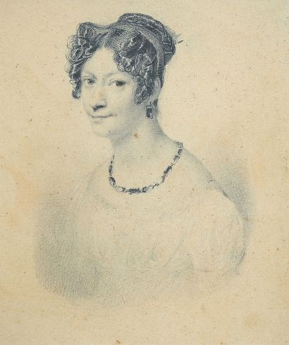 FRENCH SCHOOL, 19th century
Portrait of Madame...