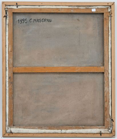 Colette MASGRAU (1928)
Abstraction
Oil on...