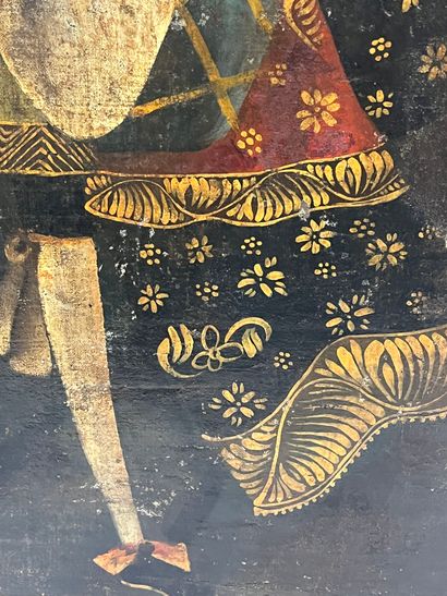 CUZCO SCHOOL
Archangel
Oil on canvas 
67...