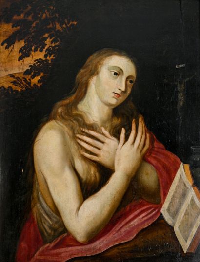 FLEMISH SCHOOL, 17th century
Mary Magdalene...