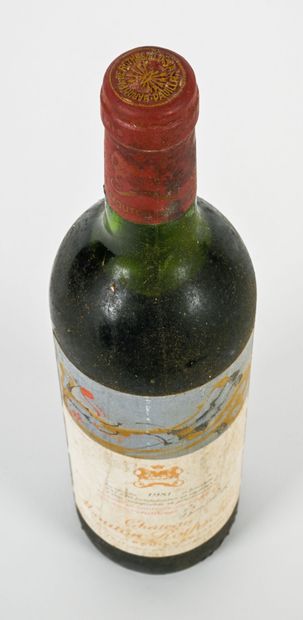 1 bottle CHÂTEAU MOUTON ROTHSCHILD 1981 1er...