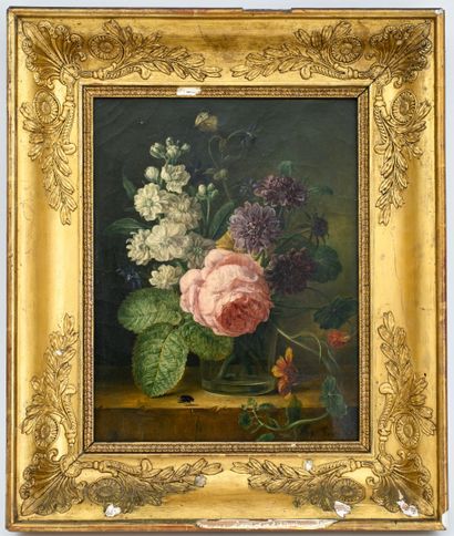 FRENCH SCHOOL 19th century
Still life with...