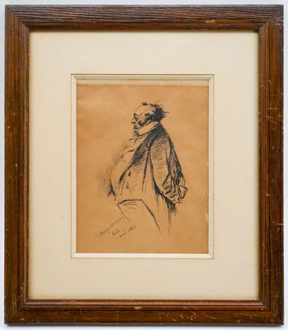 Henry MONNIER (1799-1877)
Portrait of a man...