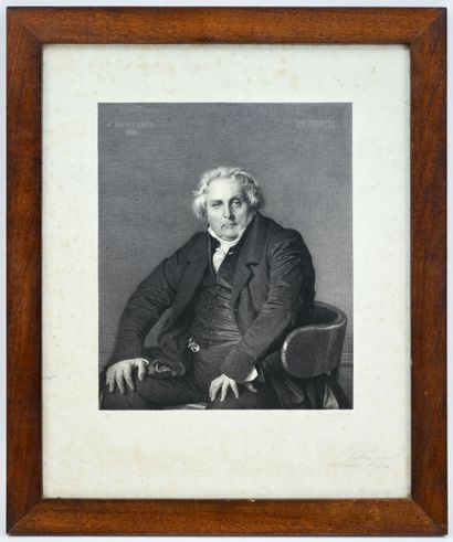 After INGRES & Louis Pierre H. HENRIQUEL-DUPONT...
