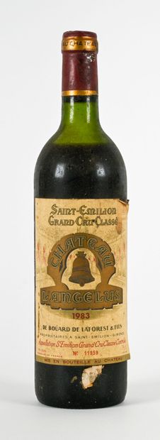 1 bottle CHÂTEAU ANGELUS 1989 1er GCC (A)...