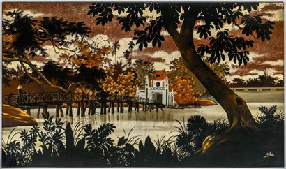 INDOCHINESE SCHOOL mid 20th century
Hoam...