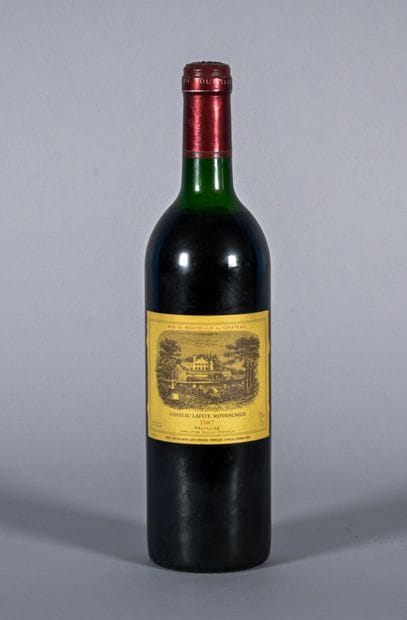 1 bottle CHÂTEAU LAFITE ROTHSCHILD 1987 1er...
