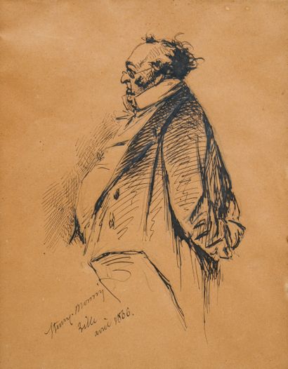 Henry MONNIER (1799-1877)
Portrait of a man...