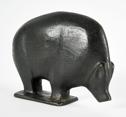 Gilles BLAZY (1963-2021)
Bear
Lost-wax bronze...