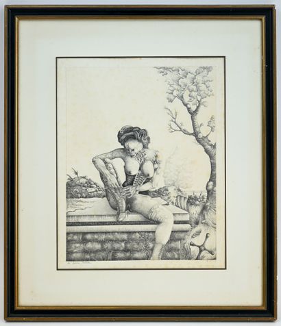 Jacques ROUX (born 1953)
The last mistress
Graphite...