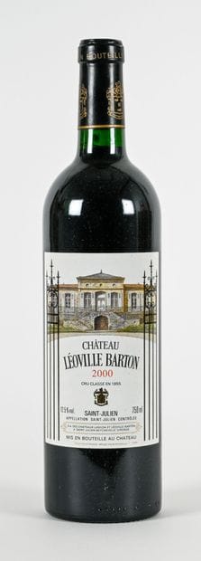 1 bottle CHÂTEAU LEOVILLE BARTON 2000 2e...
