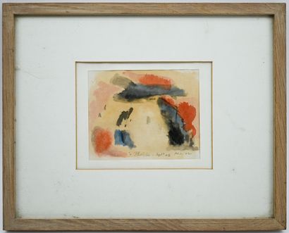 Xavier KREBS (1923-2013)
Untitled
Watercolor...