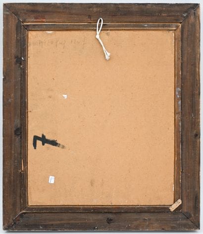 Robert LAVABRE (1928-1988) 
Abstract composition,...