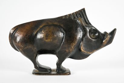 Gilles BLAZY (1963-2021)
Warthog
Lost-wax...