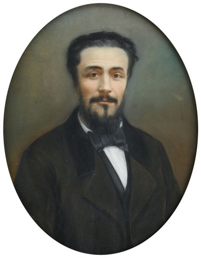 FRENCH SCHOOL, circa 1850
Portrait of Monsieur...