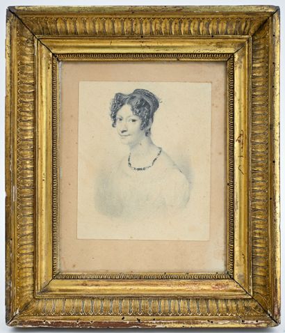 FRENCH SCHOOL, 19th century
Portrait of Madame...