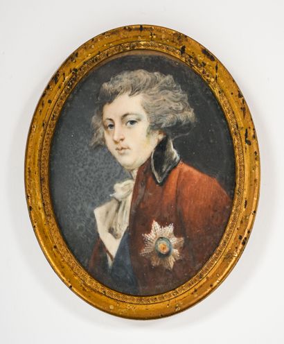 EIGHTEENTH CENTURY SCHOOL 
Miniature portrait...