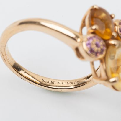 Isabelle LANGLOIS
Cocktail ring, citrines...