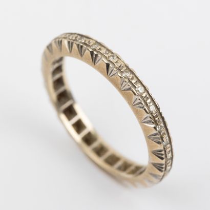 Alliance américaine diamants taille 8/8,...