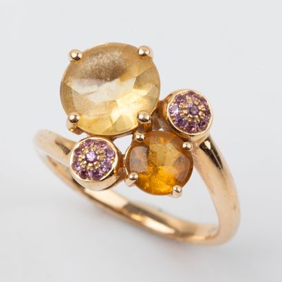 Isabelle LANGLOIS
Cocktail ring, citrines...