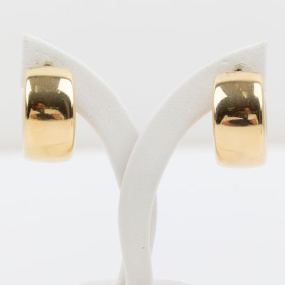 Pair of 18K gold 