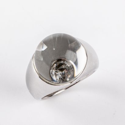 MAUBOUSSIN
Crystal, brilliant-cut diamond...