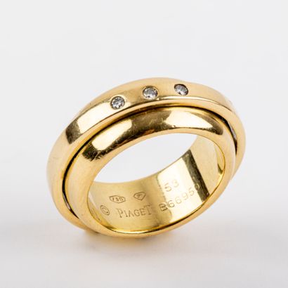 PIAGET
Three brilliant-cut diamonds ring,...