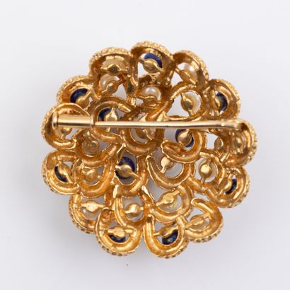 Important brooch decorated with stylized...