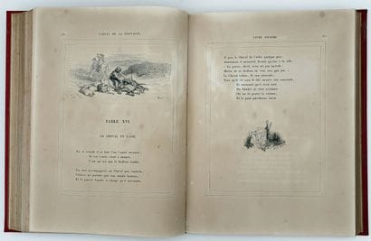 [DORÉ]. LA FONTAINE (J. de). FABLES DE LA...