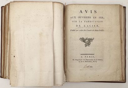 [MILITARIA]. MONGE (Gaspard). DESCRIPTION...