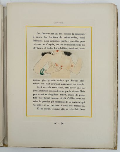 [ICART]. LOUYS (Pierre). CHRYSIS. P., [Charles...