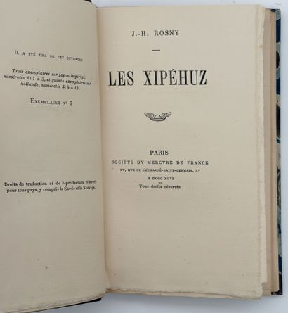 [FANTASTIQUE]. ENSEMBLE DE 4 RARES OUVRAGES...