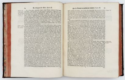 LOCKE (John). ESSAI PHILOSOPHIQUE CONCERNANT...