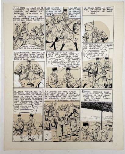 [BANDE-DESSINÉE]. LE RALLIC (Étienne). ENSEMBLE...