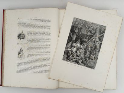 [DORÉ]. PERRAULT (Ch.). LES CONTES. P., Hetzel,...